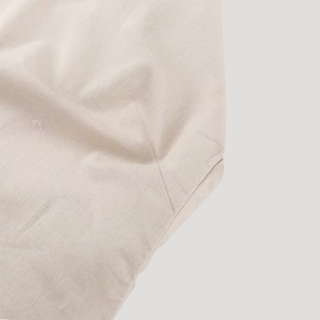 Freya | Linen Halterneck Mini Summer Dress