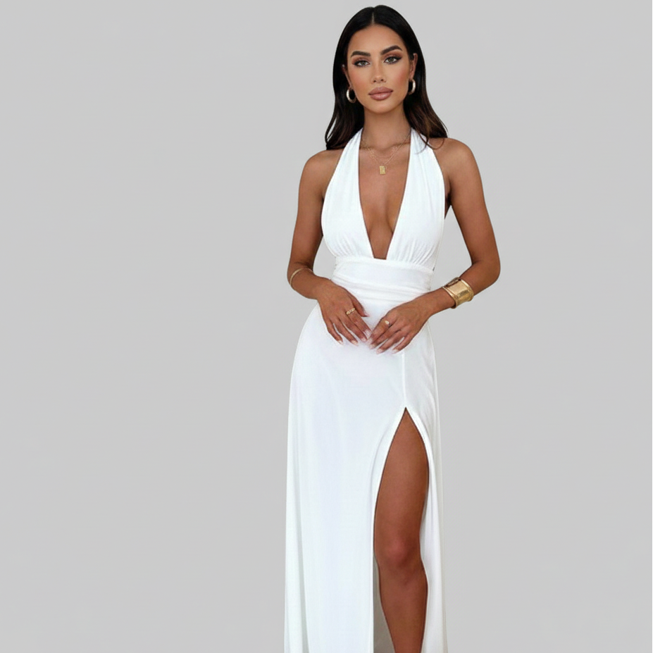 Harper | Elegant Long Sleeve Wedding Guest Dress