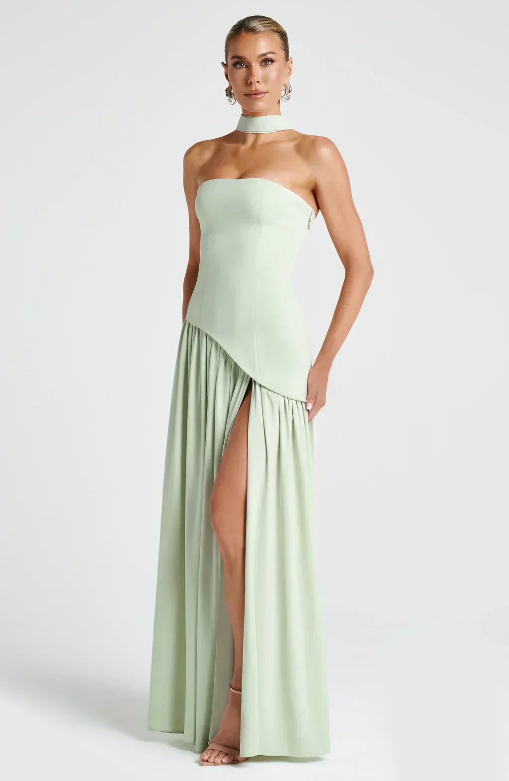 Tahlia | One-Shoulder Asymmetric Maxi Dress