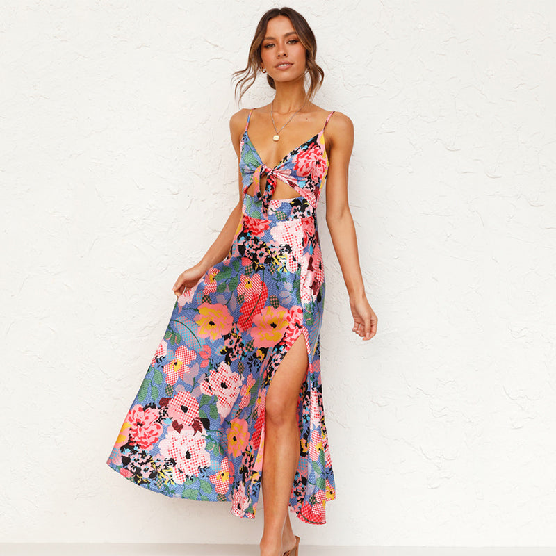 Brielle | Romantic Floral Maxi Dress for Wedding Guests